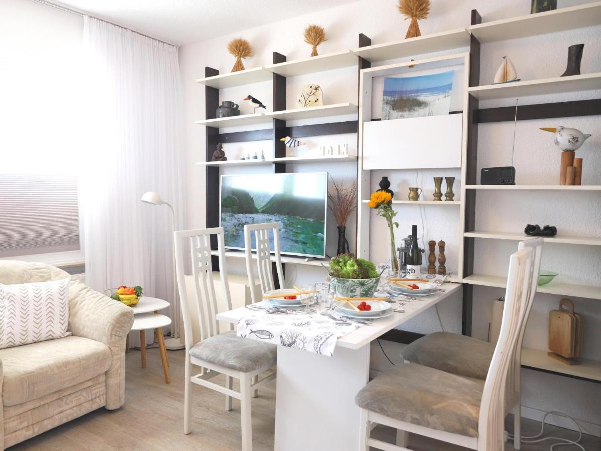 Einfaches 2-Zimmer-Appartement Mit Balkon. Westerland Bagian luar foto