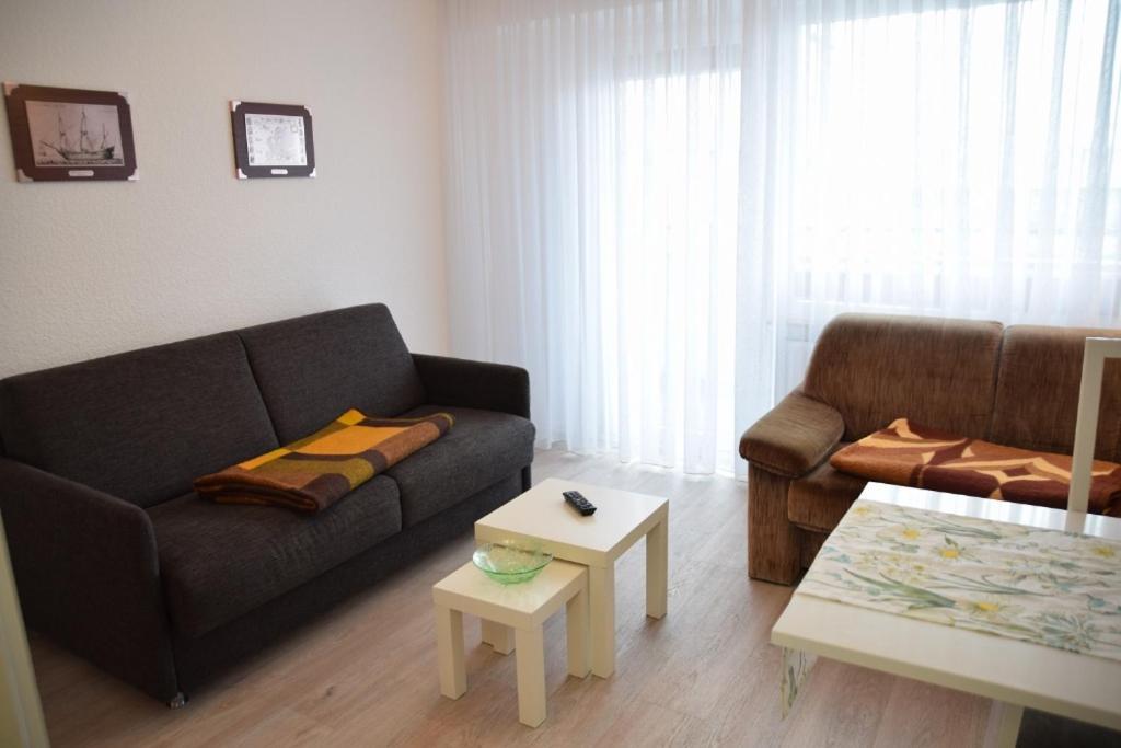 Einfaches 2-Zimmer-Appartement Mit Balkon. Westerland Bagian luar foto